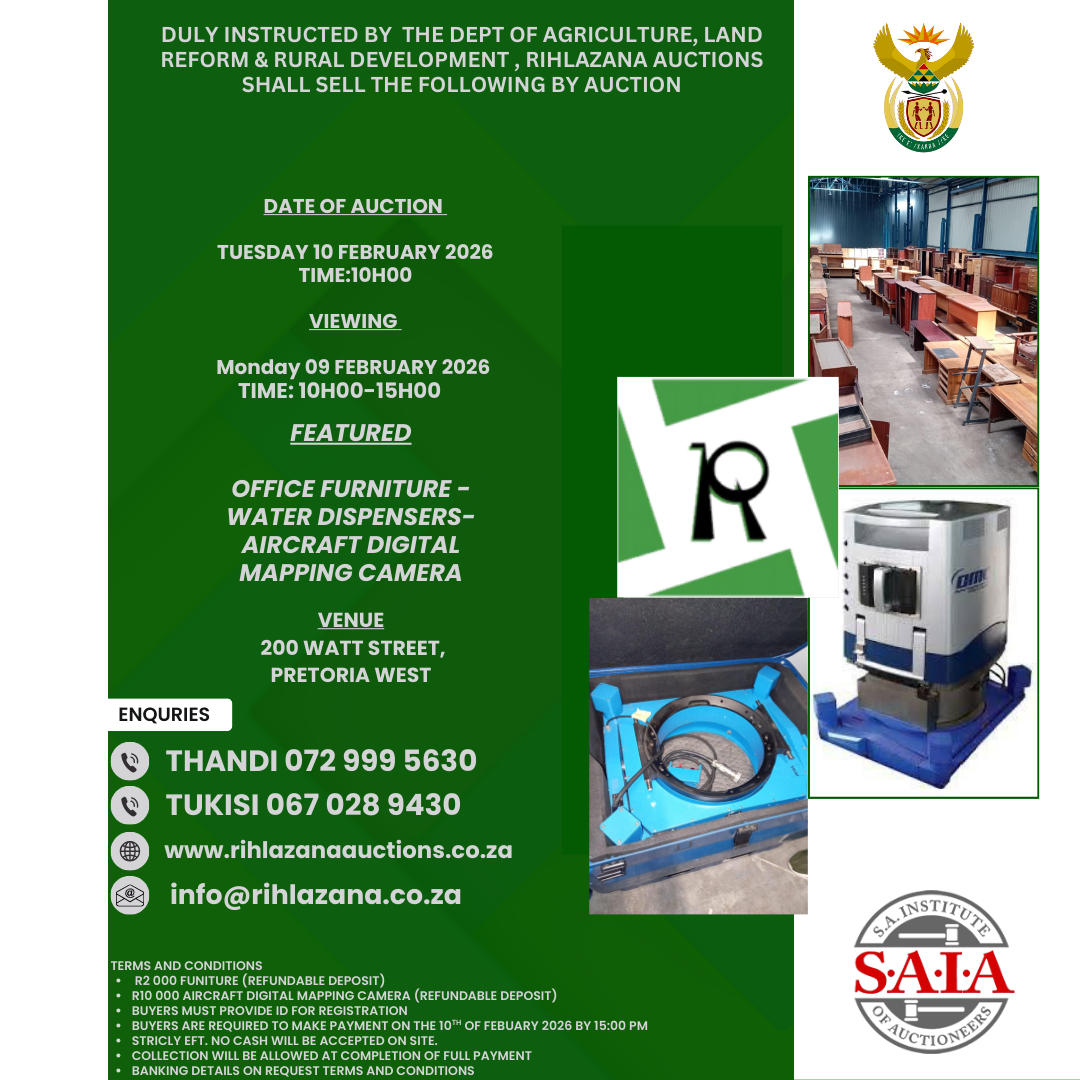 Government Auction Pretoria West